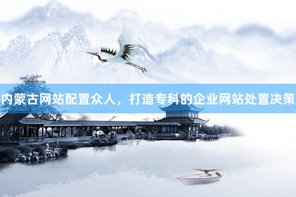 内蒙古网站配置众人，打造专科的企业网站处置决策